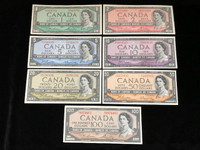 1954 Landscape Series Banknote Sets (1 - $100)