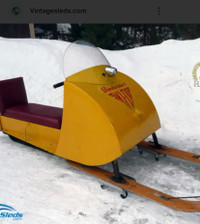 Looking for 1960-62 Ski Doo tin cabs