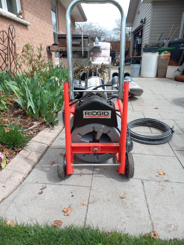 Ridgid k400 with 3/8's & 1/2 cable in Power Tools in Guelph - Image 2