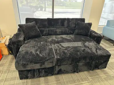 Weekend Sale Coudroy Sectional Sofa Bed, View more