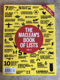 Maclean’s Book of Lists