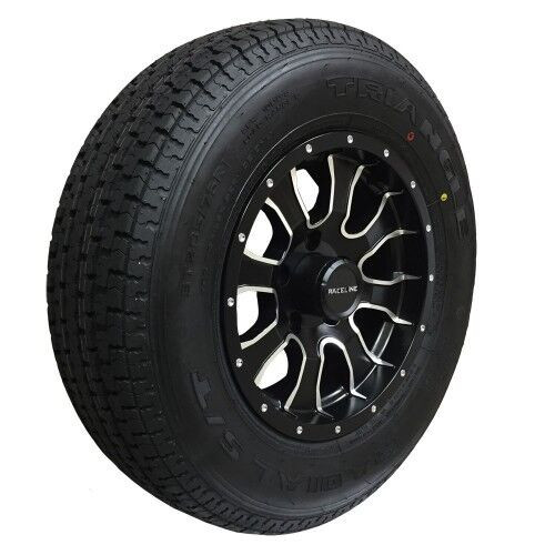 ST205 75 R15 - TRAILER TIRE on ALUMINUM RIM - CLENTEC in RV & Camper Parts & Accessories in Oakville / Halton Region