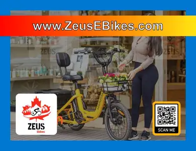 EN STOCK! Addmotor E-310 Stabilité Ultime. www.ZeusEbikes.com, View more