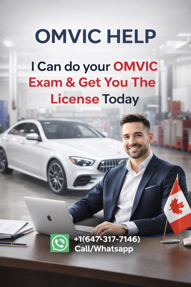 GET OMVIC CAR DEALERSHIP LICENSE ,SELL CARS LEGALLY THIS WEEK