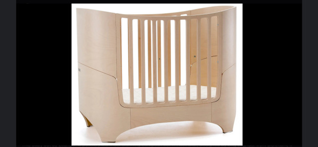 Leander Convertible Crib/Bed with Linens in Cribs in Red Deer