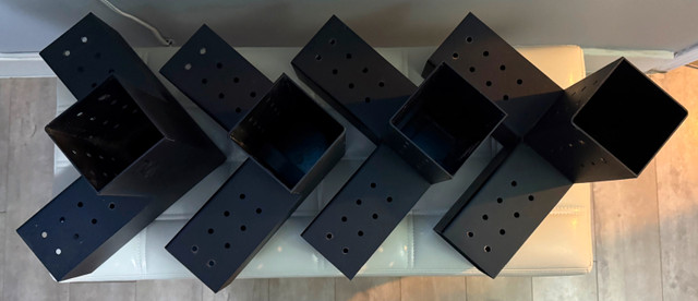 TojaGrid-(x4)Trio Corner Pergola Brackets-For4x4s+SunShade-120$ in Other in Timmins