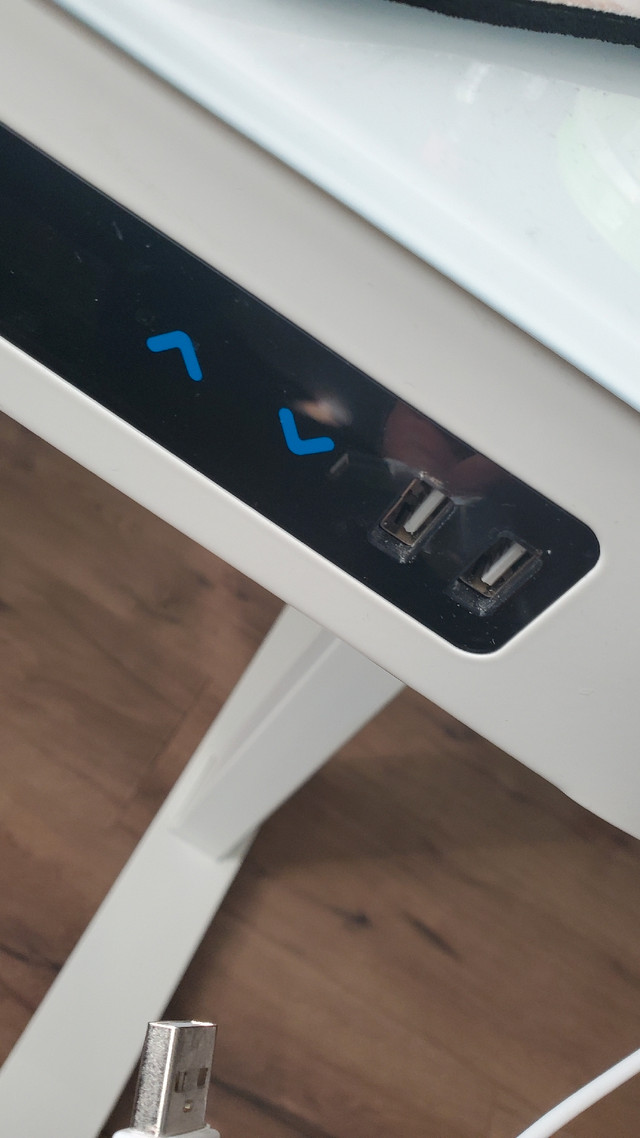 Standing desk adjustable desk with drawer airlift Desks Guelph Kijiji