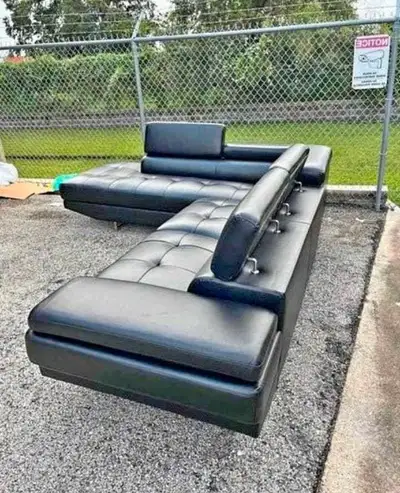 Black Sectional Sofa, View more