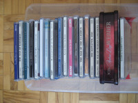 28 classical & nature , music cd's and cassettes