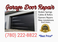 Edmonton 24/7 Garage Door Repair 780-222-8822
