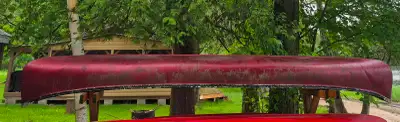 16 Ft. Fiberglass Canoe. Good condition. Reason for selling; we don't need two canoes. $200 OBO.