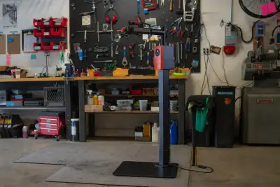 ELECTRIC BICYCLE REPAIR STAND LIFT.  LIFT THE HEAVIEST OF EBIKES, View more
