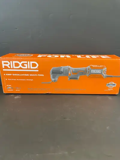 RIDGID 4AMP OSCILLATING MULTI-TOOL R28700, View more
