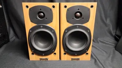 Tannoy Mercury M1 Cherry  Bookshelf Speakers, View more