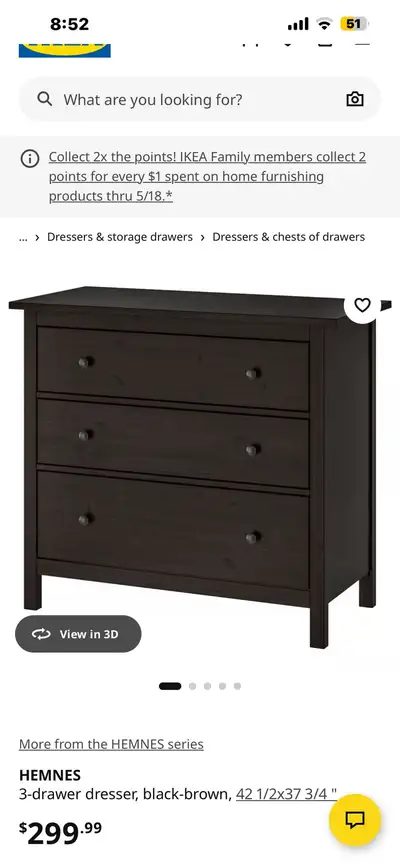 princess polly baby blue dress IKEA Malm Dresser, 3 Drawers, Black Chest for Sale in Phoenix, AZ