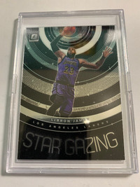 LEBRON JAMES 2019-20 PANINI DONRUSS OPTIC STAR GAZING INSERT #9