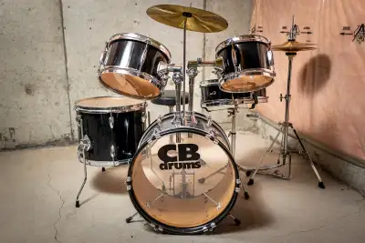 Kids CB Drum Set. Includes 2 sets of sticks. Pick up in Keswick only.