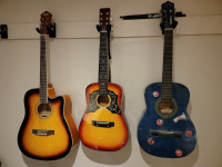 3 Acoustic Guitars For Sale Or Trade
