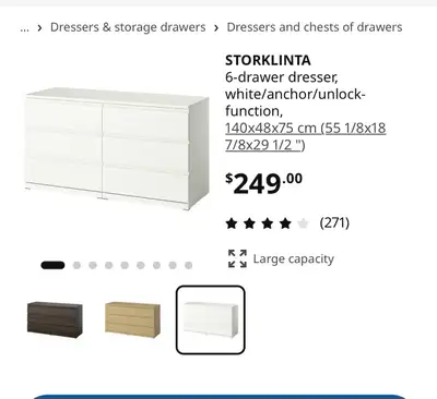 ikea dresser, View more