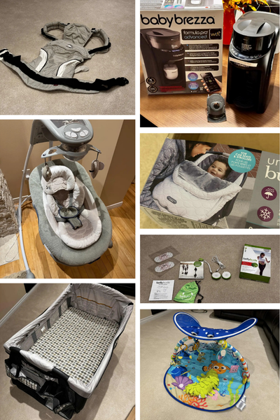 [GREAT DEAL][LikeNew] 7 Item Newborn Baby Bundle, View more
