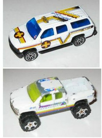 Matchbox 2000 Chevrolet Suburban, Chevrolet Silverado Diecast