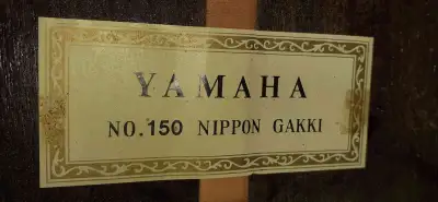 Yamaha NO. 150 Nippon Gakki 1960s, View more