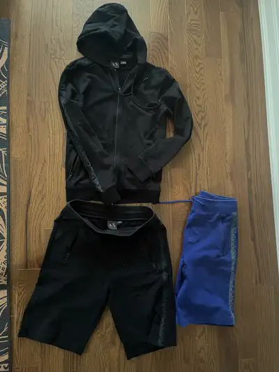 Armani Exchange Tracksuit short and hoodie small , View more