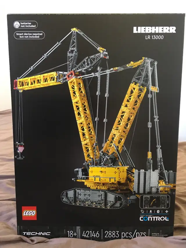Lego Leibherr crane63826838348673120