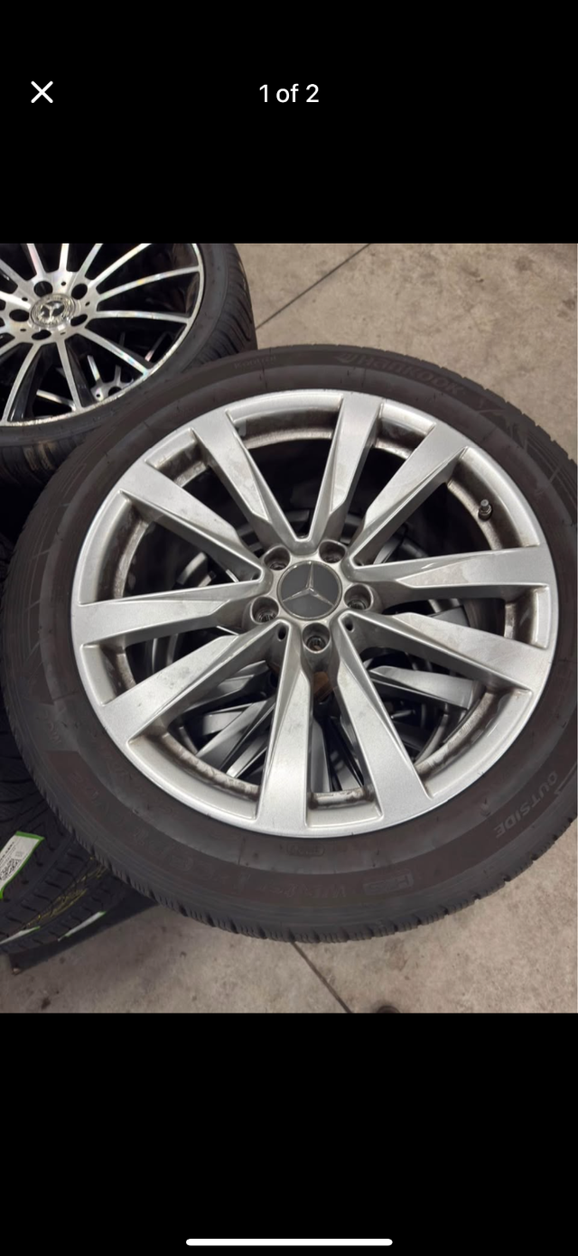 2022 Mercedes S580 Winter Tire Package in Tires & Rims in Oshawa / Durham Region - Image 2
