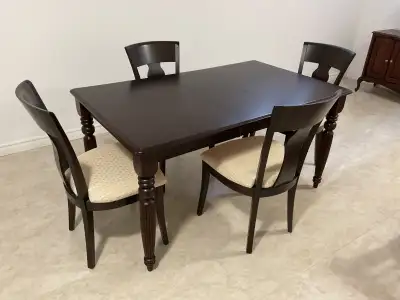 Dining Tables with Chairs & Cabinet, View more
