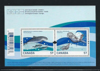 TIMBRE CANADA Feuillet No. 2387 LA Vie Maritime