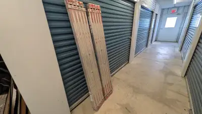 Two aluminum 9 ft planks, View more