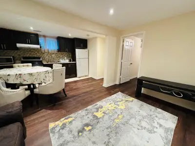 1 bedroom basement apartment (complete seperate apartment) for rent Near Steeles between Bathurst an...