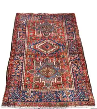 Persian Gharajeh (Karaja) hand knotted rug