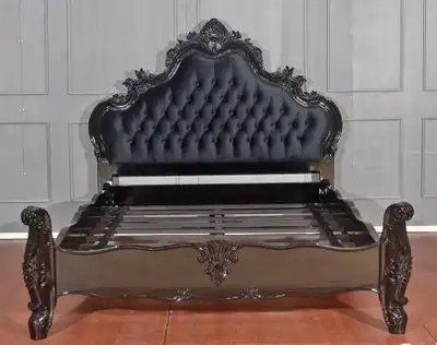 Gothic queen bed frame, View more
