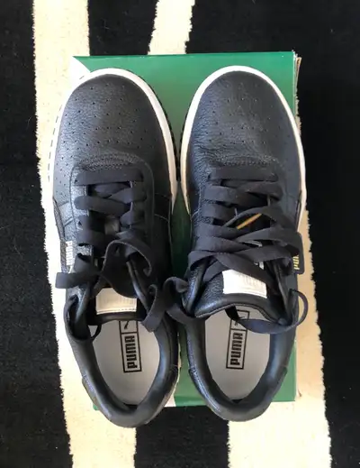 Black & White Puma Running Shoes, View more