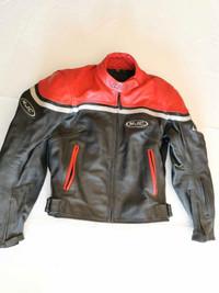 HJC Leather Motorcycle Jacket - Womens