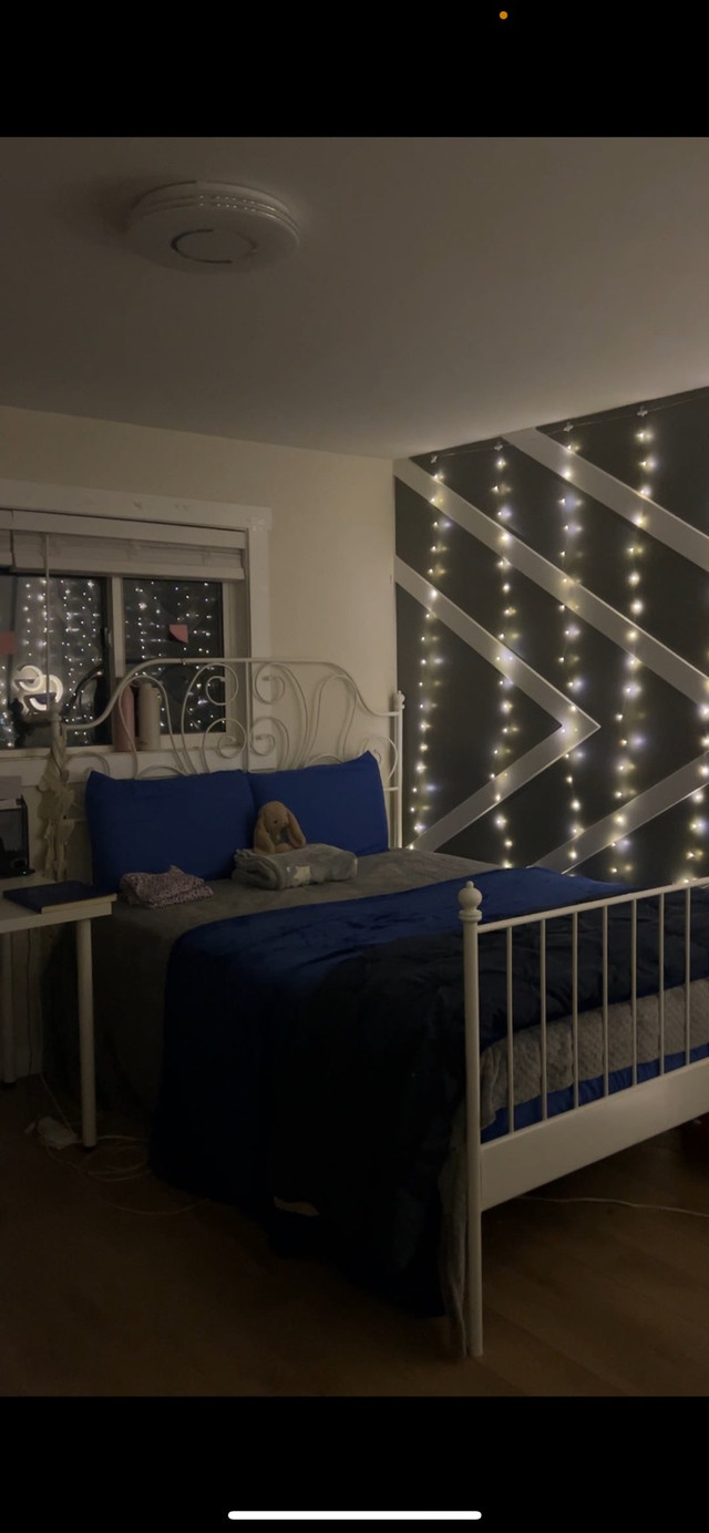 white metal bed in Beds & Mattresses in Edmonton