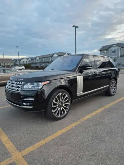 This 2016 Range Rover Autobiography LWB(Long Wheelbase) top-tier luxury, and every advanced feature...