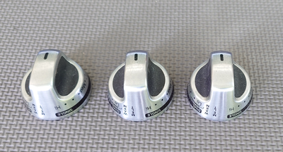 Whirlpool WPW10156260 Range Burner Control Knob, Stainless, View more