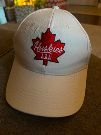 Hamilton Huskies AAA white baseball hat