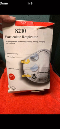 3M Particulate respiratory masks