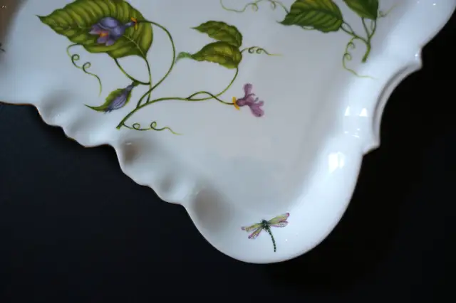 I. Godinger & Co. "Jardin" Porcelain Serving Platter63235066976129123