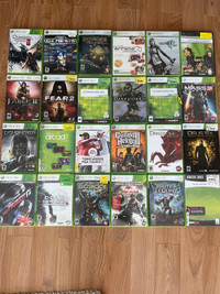 Assorted XBOX 360 Games