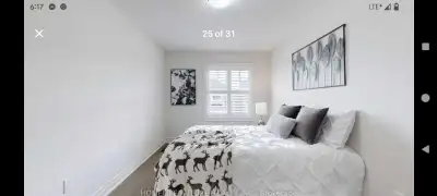 This is an upstairs room This is a private bedroom with no sharing. 2 private rooms available. Rent...