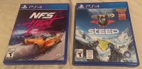 PS4 NFS Heat and StEEP.