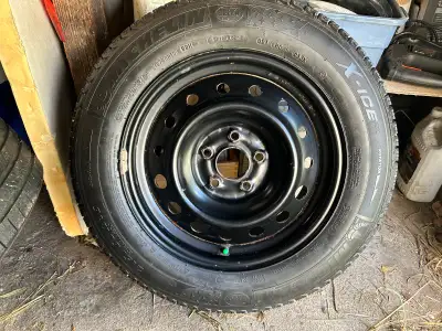 Selling four Michelin X ice, extra load winter tires in excellent condition. These tires have 9/32 o...