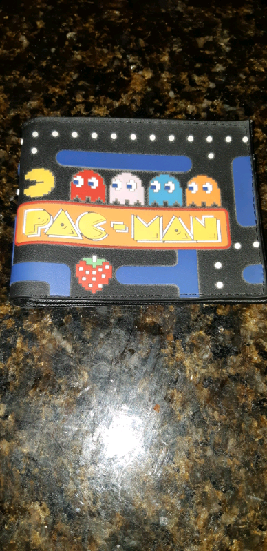 Porte feuille Pac-MAN, porte-feuille de pac man NON NÉGOCIABLE, PAS DE LIVRAISON ST ANNE DES PLAINES