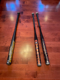 3 Softball bats