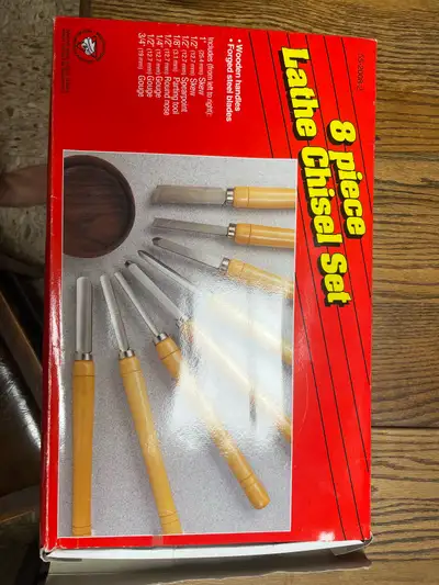 8-Piece Lathe Chisel Set, View more